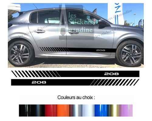 Bandes pour peugeot 208 2 - bandes,