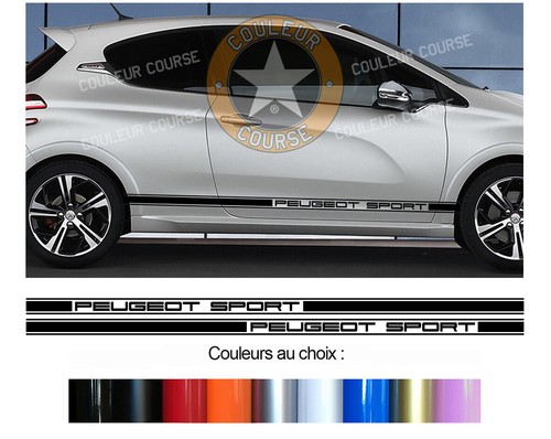 Bandes deco pour peugeot - bandes,