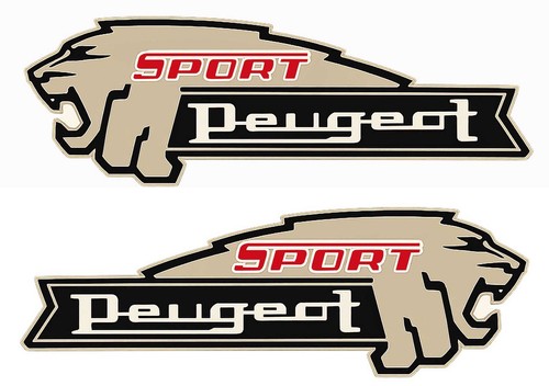 Sticker logo peugeot sport - logo,