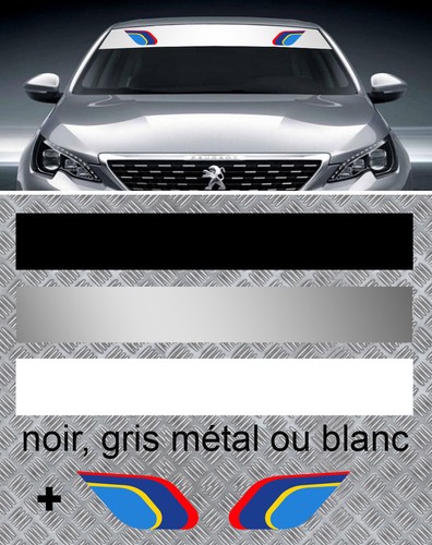 Bande pare soleil - pare, peugeot