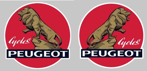 Lot stickers cycles peugeot - 2,